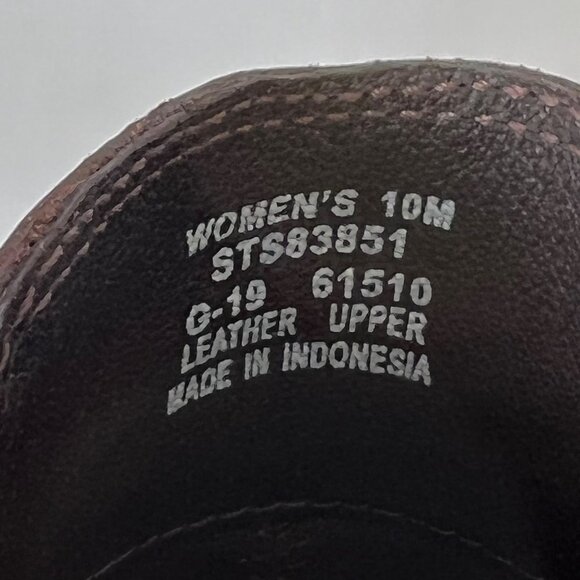 Sperry Women Leather Ankle Boots Brown Chelsea Boots Size 10 - Picture 8 of 9